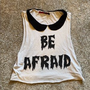 Iron Fist x Bat Royalty Ash Costello crop top. OBO